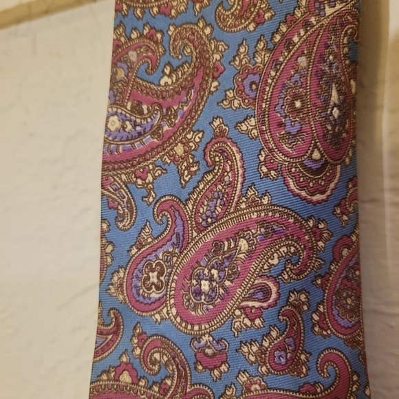 Cravats of London Vintage Paisley Necktie - Picture 2 of 4